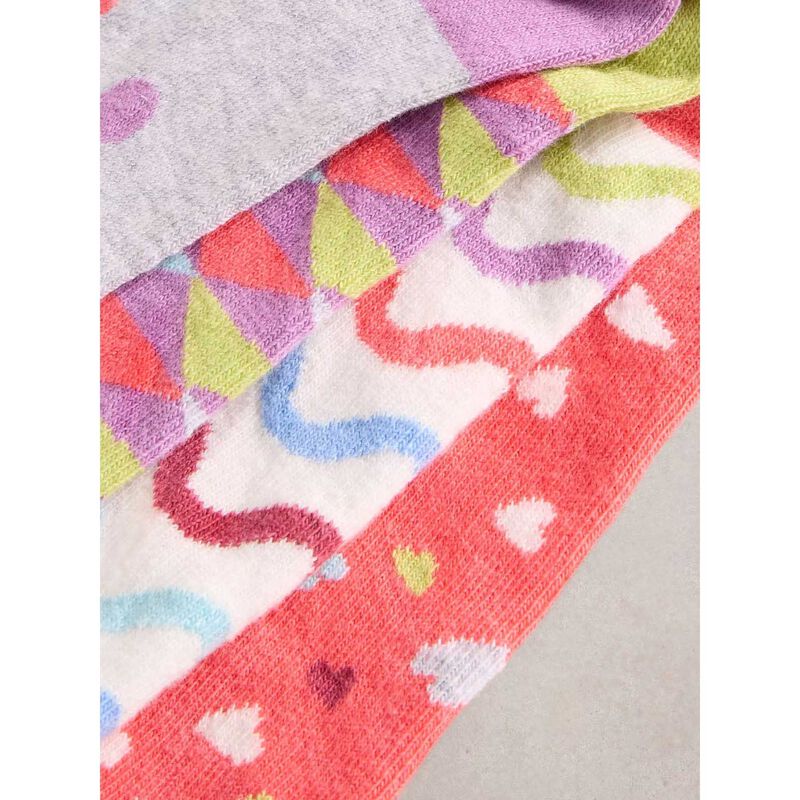 White Stuff 4Pk Hotch Potch Ankle Socks image number 2